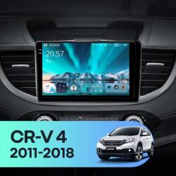  Autó navigáció Teyes CC4 Honda CR-V 4 2011-2016 6+128GB 9.5" QLED Octa-core 2.7Ghz, Android 4G Bluetooth 5.1 DSP - B változat