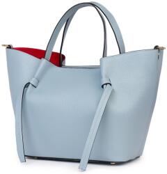 myOwn Geanta shopper din piele naturala Veronica bleu (veronicable)