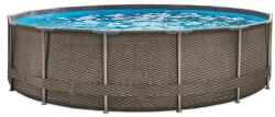 Polygroup Piscina Summer Waves cu cadru O 457x107 cm, pompa cu filtru, scara si prelata protectie incluse, 3785 l Piscina