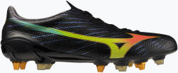 Mizuno Futballcipő Mizuno Alfa III Elite Mix black/lava orange/evening primrose