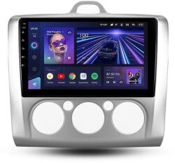  Autó navigáció Teyes CC3 Ford Focus 2 2005-2010 4+32GB 9" QLED Octa-core 1.8Ghz Android 4G Bluetooth 5.1 DSP - B változat