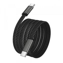 BOROFONE Cablu Date si Incarcare USB-C - USB-C Borofone BX124 Peace, 60W, 1m, Negru - evomag