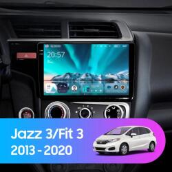  Autó navigáció Teyes CC4 Honda Jazz 3 2013-2020 8+128GB 10.36" QLED Octa-core 2.7Ghz, Android 4G Bluetooth 5.1 DSP - B változat