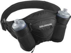 Salomon Centură alergare Salomon CROSS BELT 2 BOTTLES, 2 x 400 ml, black/ebony
