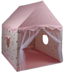 Manyuk Toys Cort de joacă cu acoperiș roz - 100*120*130 cm (HUN 7)