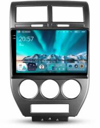  Autó navigáció Teyes CC4 Jeep Compass 1 2006-2010 8+128GB 10.36" QLED Octa-core 2.7Ghz, Android 4G Bluetooth 5.1 DSP