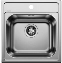 BLANCO Dana 45 mosogatótálca 48×50 ×16, 7 cm, rozsdamentes acél, excenter nélkül (BL-525322)