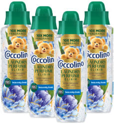 Coccolino Heavenly Fresh illatfokozó mosóparfüm (4x460 ml) + AJÁNDÉK Coccolino plüss maci