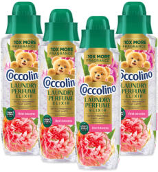 Coccolino First Blooms illatfokozó mosóparfüm (4x460 ml) + AJÁNDÉK Coccolino plüss maci