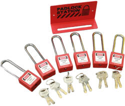 Laser Tools Lakat készlet fali tartóval 7 db-os "OPTION-2" készlet - Laser (LAS-8151)
