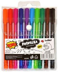 Wiky Set de 10 pixuri cu bilă colorate Wiky