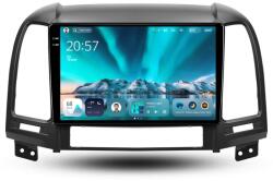  Autó navigáció Teyes CC4 Hyundai Santa Fe 2 2007-2012 6+64GB 9.5" QLED Octa-core 2.7Ghz, Android 4G Bluetooth 5.1 DSP