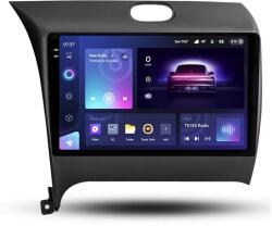  Autó navigáció Teyes CC3 2K Kia Cerato 3 2012-2017 4+64GB 9.5" QLED Octa-core 2Ghz, Android 4G Bluetooth 5.1 DSP - A változat