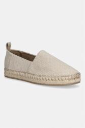 Calvin Klein espadrilles női OBLIQUE ESPADRILLE AOP - bézs Női 41