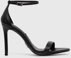 Steve Madden bőr szandál Tecy - fekete Női 40