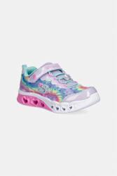 Skechers FLUTTER HEART LIGHTS GROOVY SWIRL gyerek sportcipő - lila 30