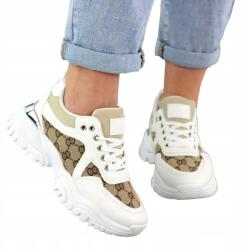  Női sportcipő Sneakers Fehér-bezszínű Diass logózás 41 (145)
