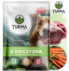 TURNA Nedves kutyaeledel vadhússal és friss sárgarépával 100g
