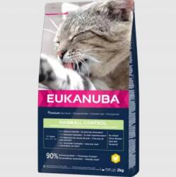 EUKANUBA Adult Hairball Control macskaeledel, megszünteti a szőrlabdákat 10kg