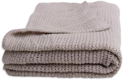 BABYMATEX Kötött pamut takaró 75x100cm Lili krém
