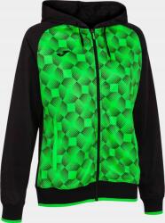 joma Női pulóver Joma Supernova III Zip-Up Hoodie Fluor Zöld|M CH-17
