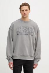 Diesel pamut melegítőfelső S-BOXT-RAW-V1 - szürke M - answear - 43 990 Ft