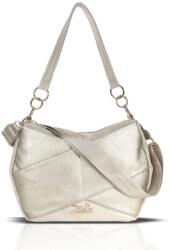 ZELLIA Női Válltáska 25199 Beige-Arany - Brw - (ZLK-25199-48934640)