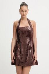 Bardot ruha - burgundia S - answear - 32 990 Ft