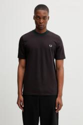 Fred Perry pamut póló - zöld M