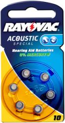 Rayovac Baterii auditive zinc-aer Rayovac Acoustic Special 10 (HA10)