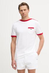 Lacoste férfi pamut Póló - fehér S - answear - 28 990 Ft