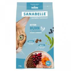 bosch Sanabelle Kitten Huhn & Preiselbeeren 2 kg