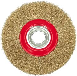 TOYA Körkefe 125MM, BORDÁZOTT Huzal Vorel 06978 (06978)