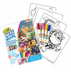 Crayola Színezőkönyv és 4 db szennyeződésmentes mágikus filctoll Crayola Color Wonder Mess (C75-2814)