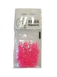 EF-ES szilikon hajgumi, pink vékony - hajvarazs