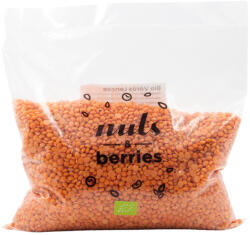 Nuts&Berries Vörös lencse - bio - 500g