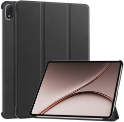  LEATHER Husă flip pentru OnePlus Pad 4 negru