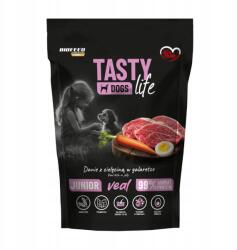 Biofeed Tasty Dogs Life Junior Borjúhús 90% tasak kutyáknak 500g Biofeed Étel