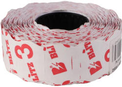Blitz Árazószalag, 26x16 mm, BLITZ, 36 tekercs, fehér (5998377101886) - tonerpiac