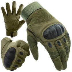 Trizand Taktikai kesztyű - L-khaki Trizand 21771 - terepszín - outdoor - vadász - airsoft - kézvédő - munkavédelem (16785)