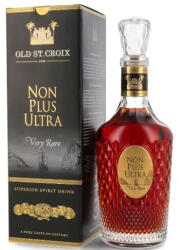 A.H. Riise Old St. Croix Rum Non Plus Ultra Very Rare 0, 7l Díszdobozos