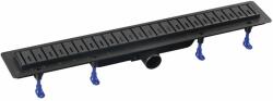 POLYSAN KLAVER BLACK DN50 810x122x65mm (73731B)