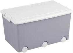 TEGA BABY Tega játéktároló doboz 36 x 29 cm szürke árnyalatok (PW-001-106)
