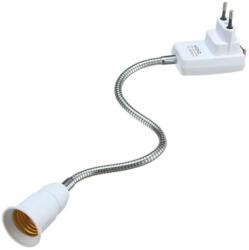 LEDMEGROW E27 foglalatú csipesszel és kapcsolóval