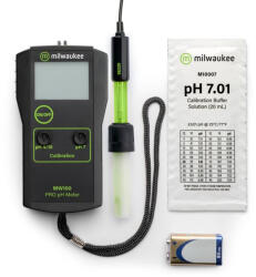 Milwaukee MW100, hordozható pH mérő külső elektródával