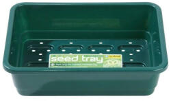 Garland műanyag alátét Small Seed Tray zöld vízelvezetéssel 23x17x6 cm