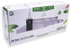 SANlight EVO LED Set 80 - 265W 80x80 cm-hez 3 mol/J - V1.5