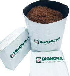 Bio Nova Open Top Coco Bag - préselt kókusz cseréppel Térfogat: 12 l