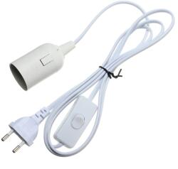 LEDMEGROW Kábel E27 foglalattal és kapcsolóval 1, 8m