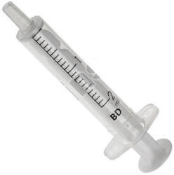  Műanyag fecskendő 2 ml